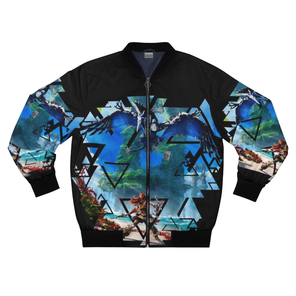 Horizon Forbidden West PlayStation 5 Bomber Jacket with Aloy Character