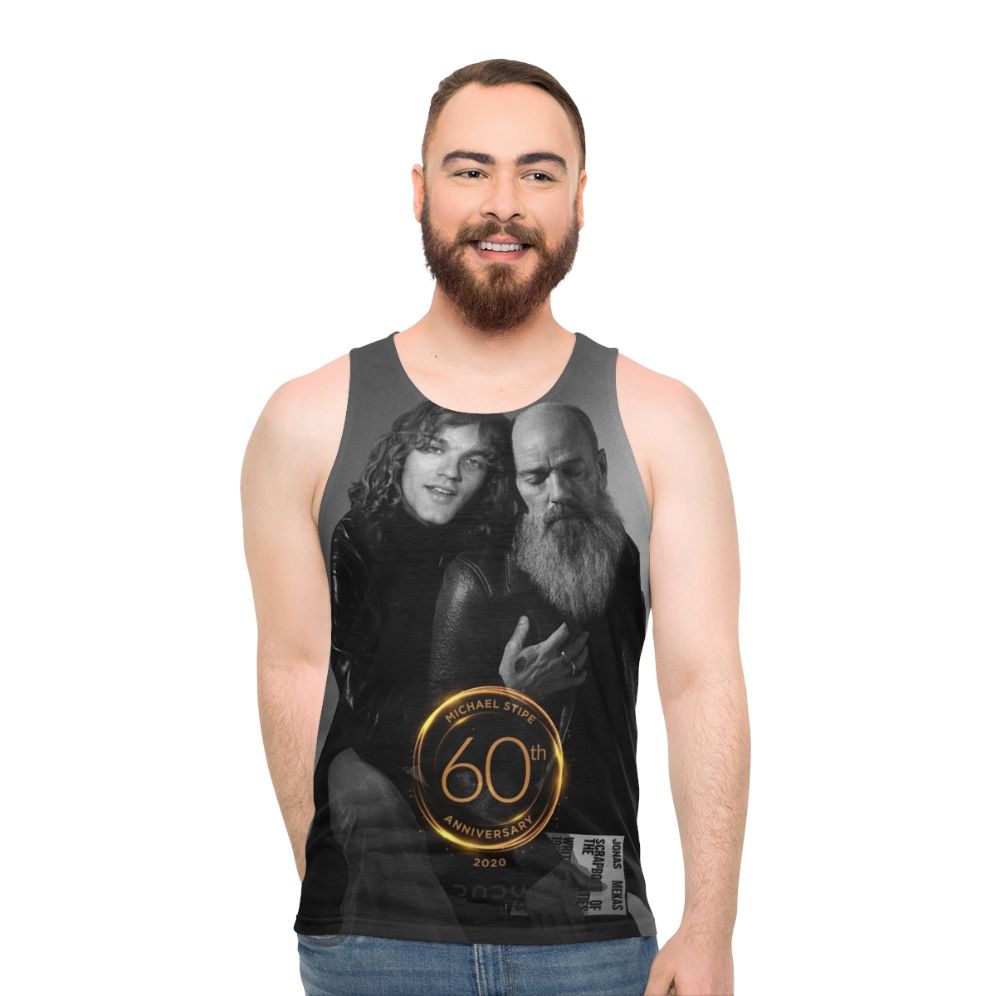 REM 60th Anniversary Tribute Unisex Tank Top - men