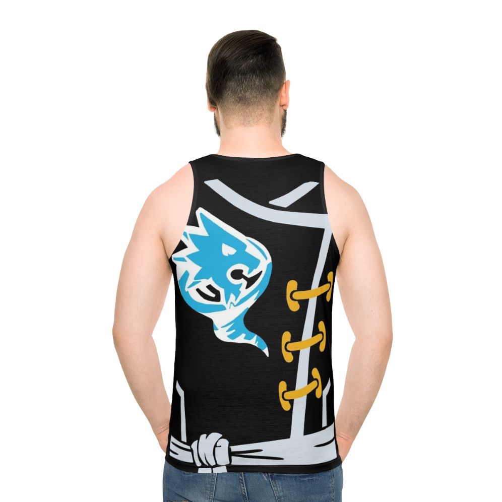 Zane Suit Unisex Ninja Tank Top - men back