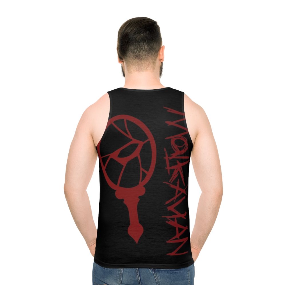 Malkavian V5 Unisex Tank Top - men back