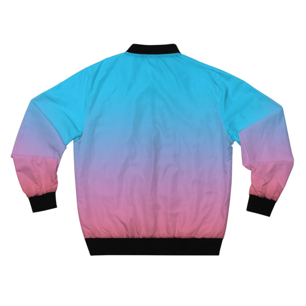 Chris Martin MOTS Gradient Bomber Jacket in Light Color - Back