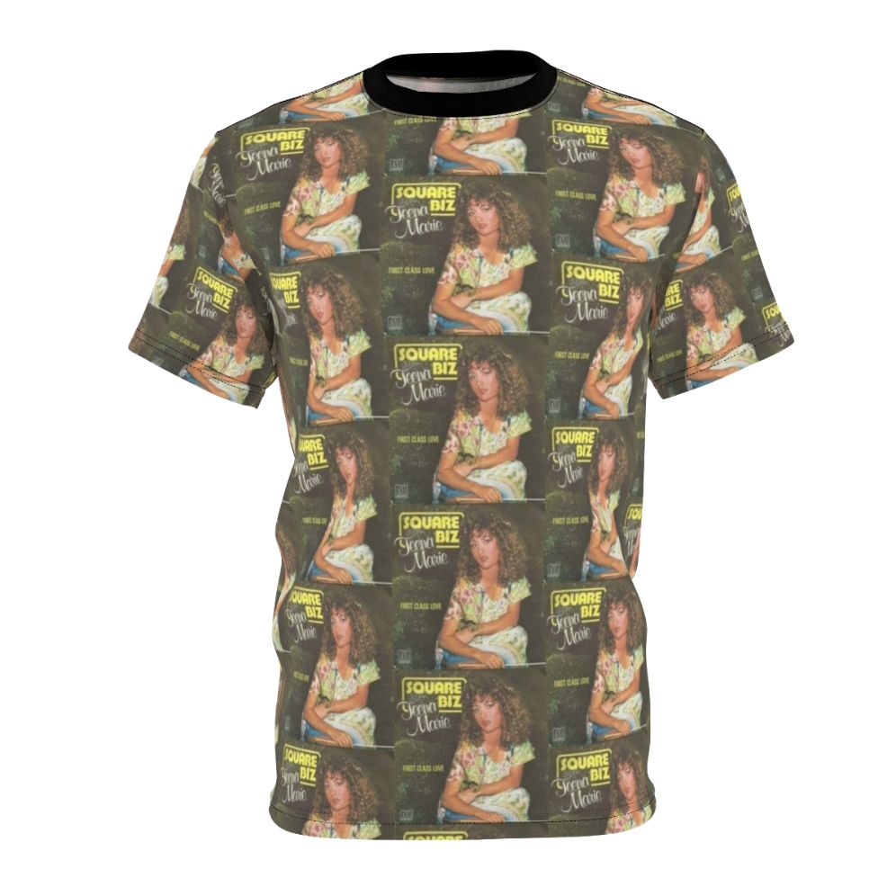 Teena Marie inspired 80s music t-shirt featuring her hit songs and iconic style