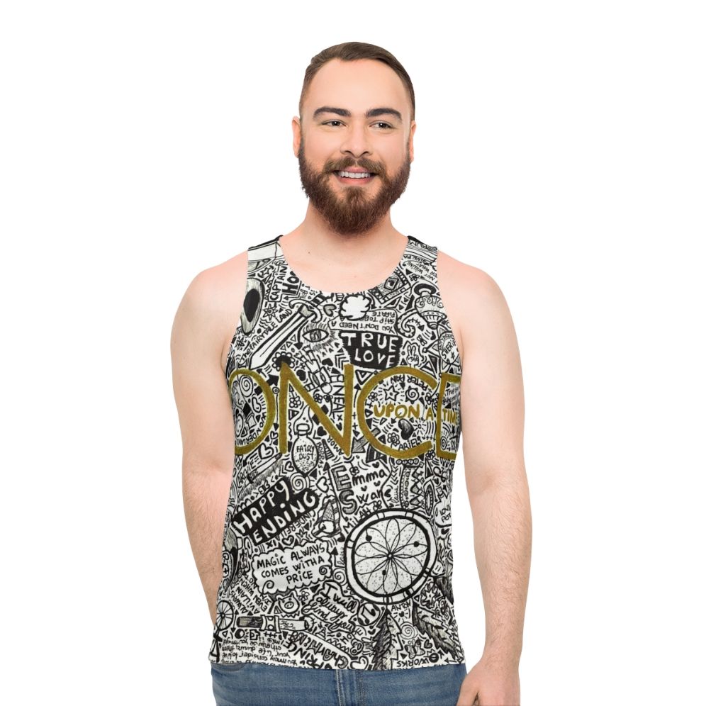 Once Upon a Time Unisex Fairytale Themed Tank Top - men