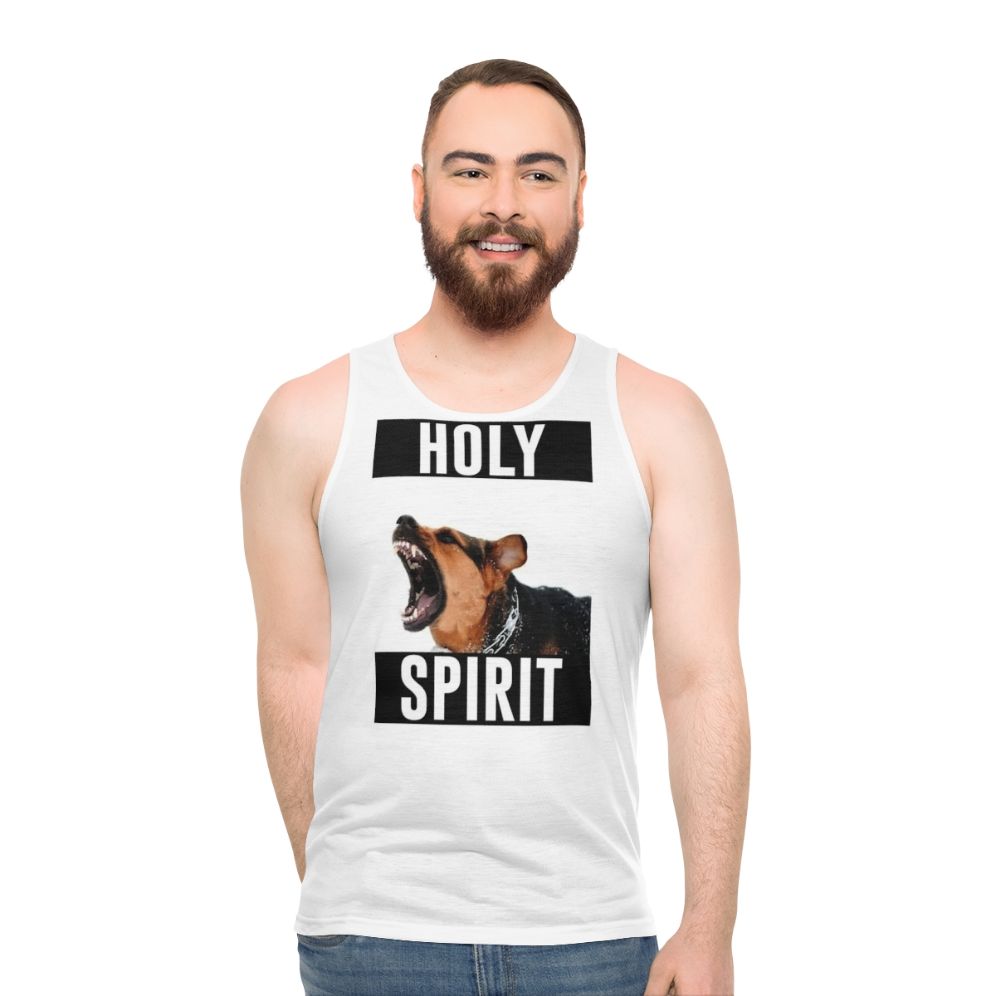 Holy Spirit Christian Unisex Tank Top - men