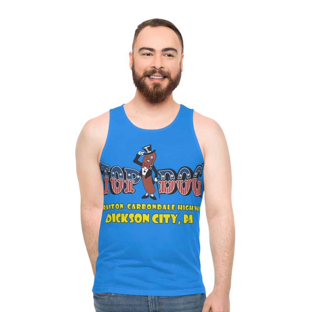 Top Dog Arcade Dickson City Unisex Tank Top - men