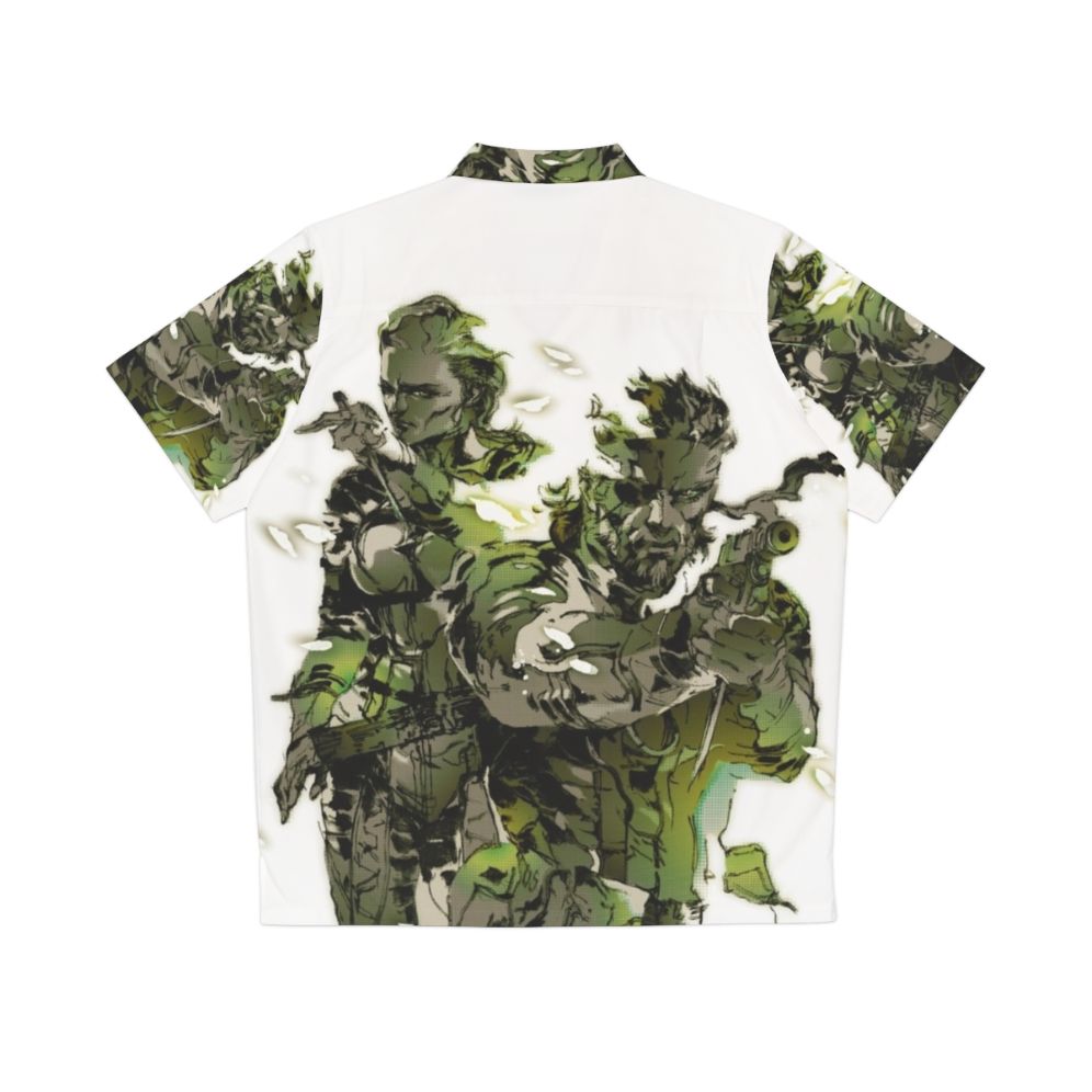 Metal Gear Solid 3 The Boss Snake Eater Hawaiian Shirt - Back