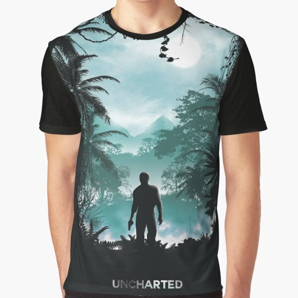 Uncharted Nathan Drake Graphic T-Shirt