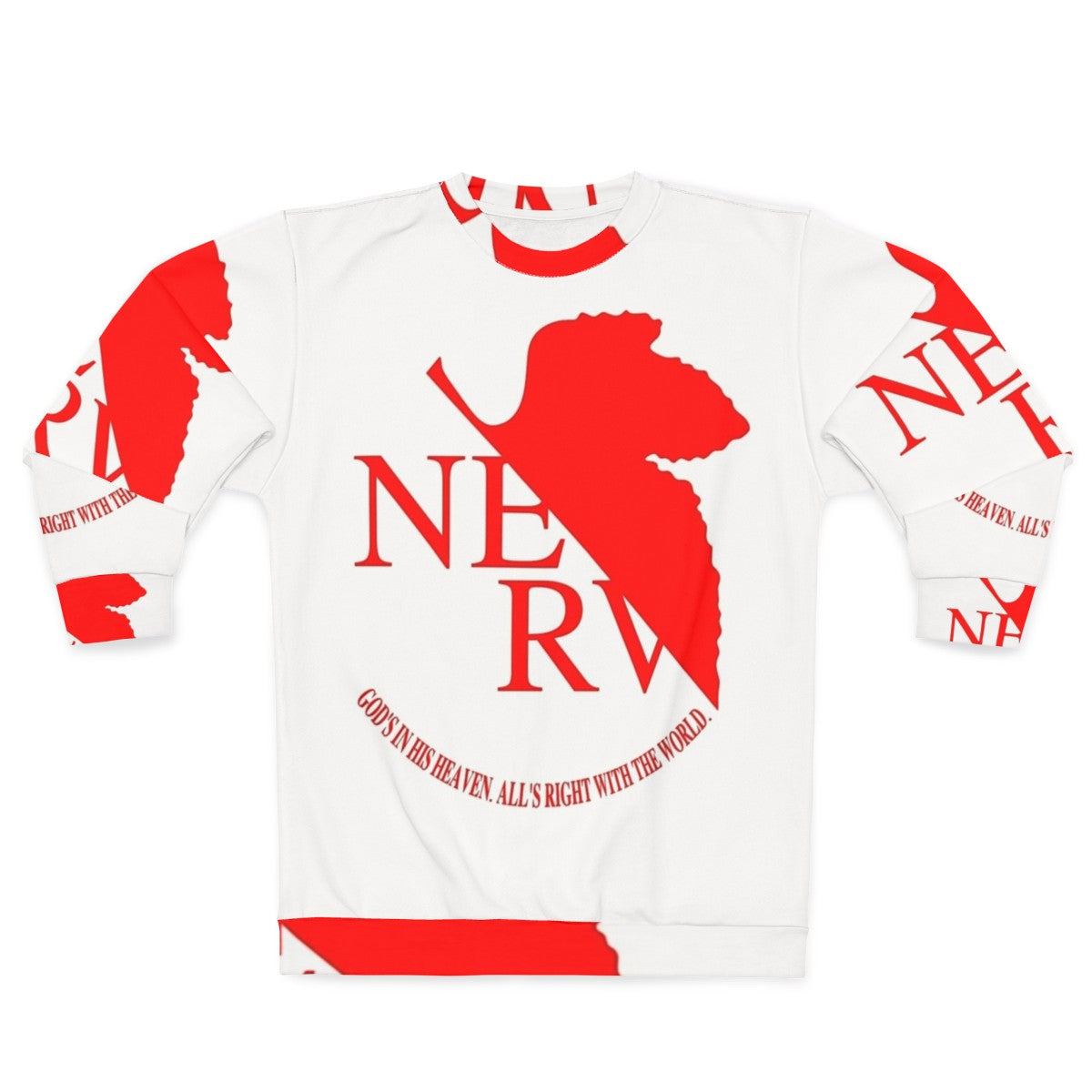 NERV logo evangelion sweatshirt