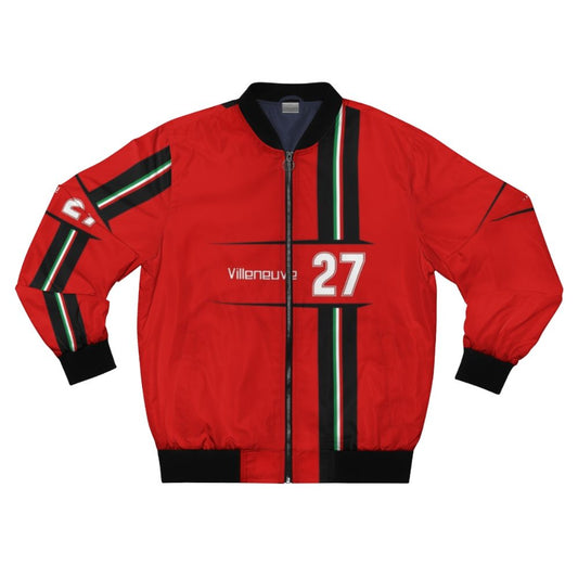 Vintage F1 Legends Gilles Villeneuve [1982] Bomber Jacket