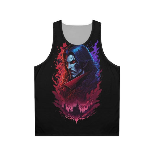 Castlevania Dracula Netflix Series Unisex Tank Top