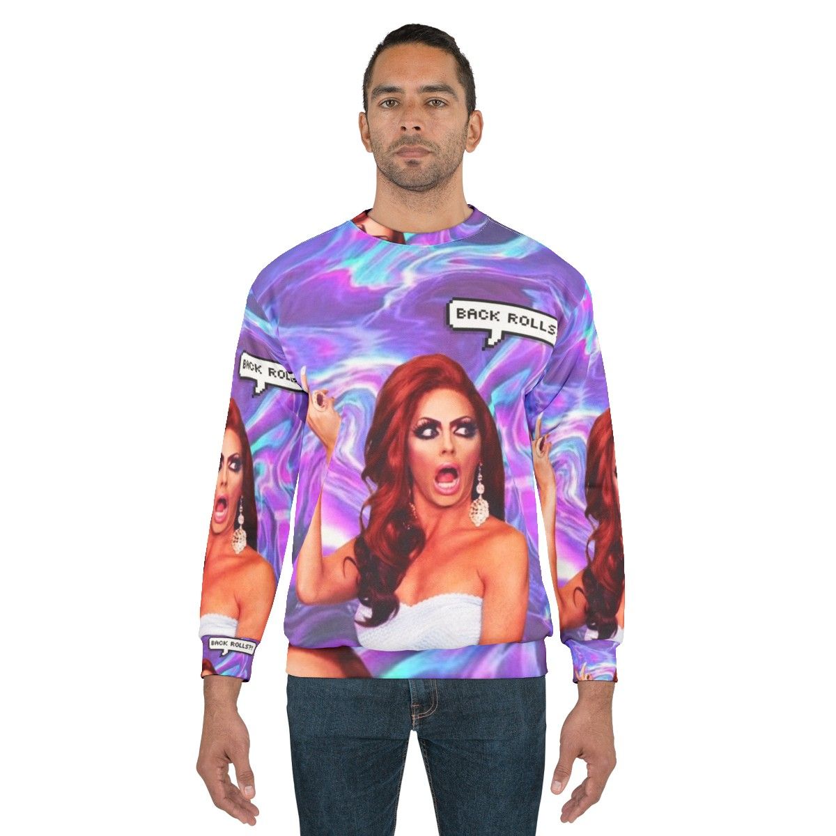 Alyssa Edwards' "Back Rolls" Drag Queen Sweatshirt - men