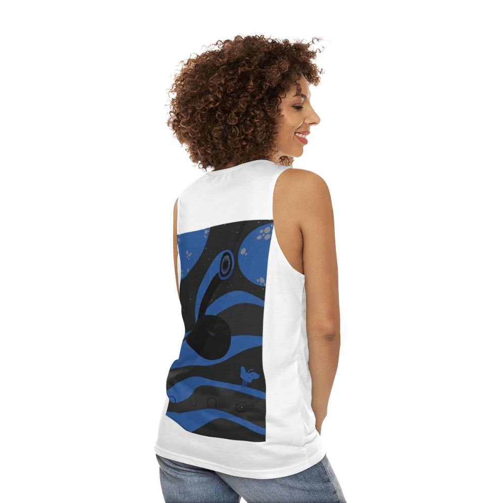 Dune Sandworm Unisex Tank Top - women back