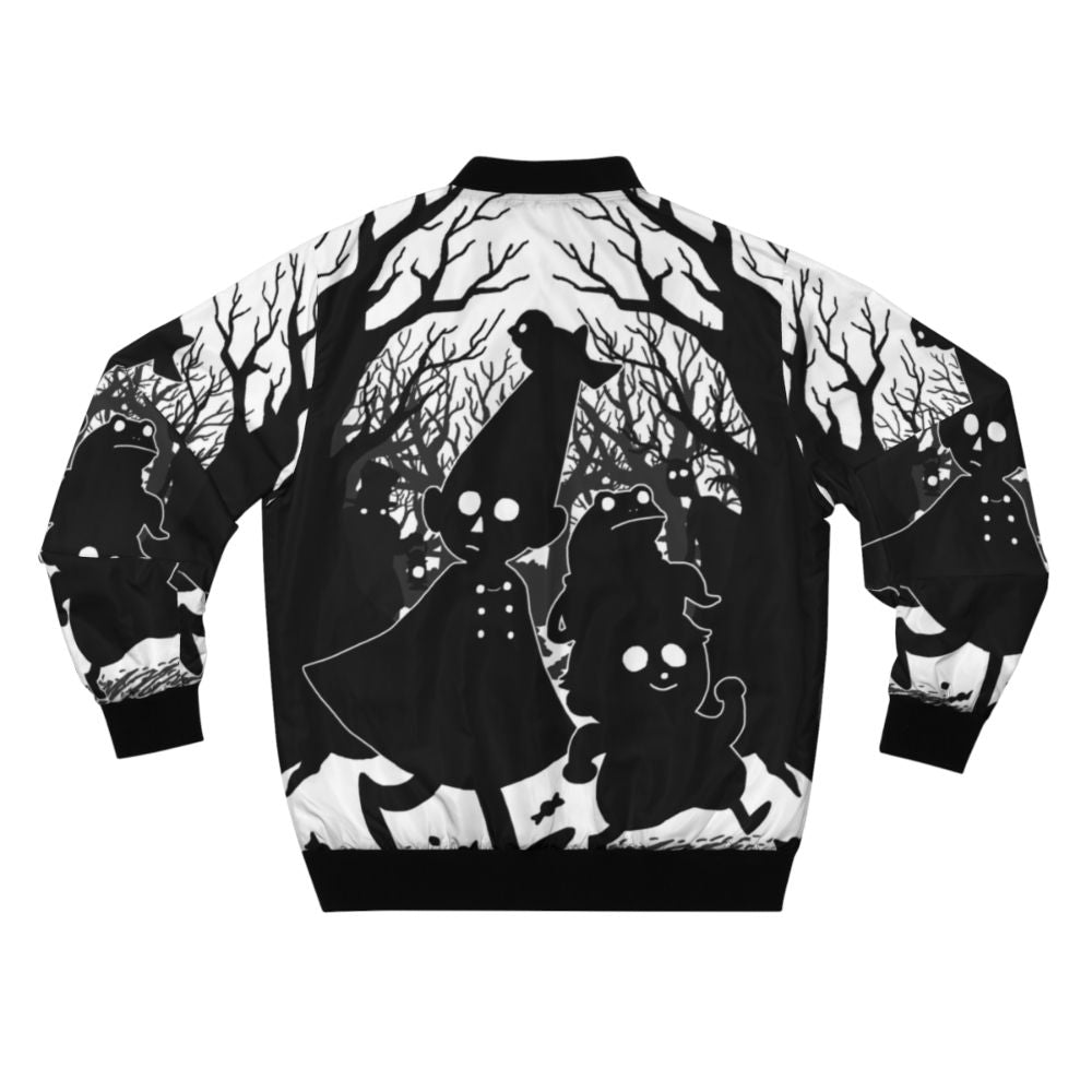 Over The Garden Wall Anime Cartoon Themed Bomber Jacket - Back