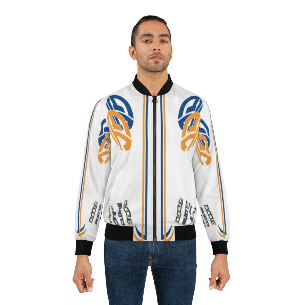 Bassline Bomber Jacket featuring Hot Wheels Acceleracers design - Lifestyle