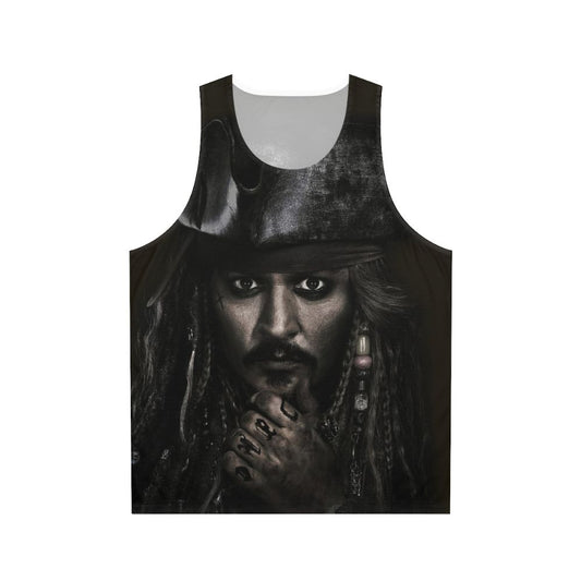 Captain Jack Sparrow Unisex Tank Top