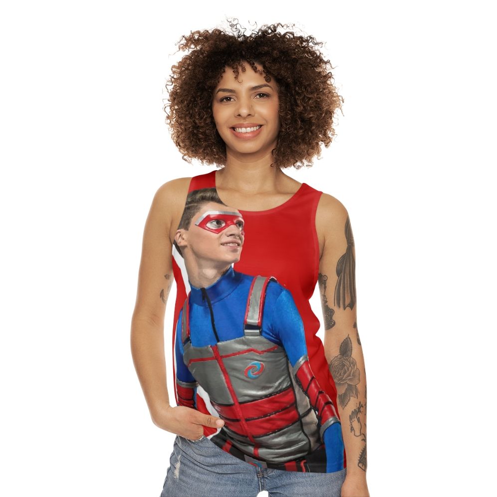 Kid Danger Action Hero Unisex Tank Top - women