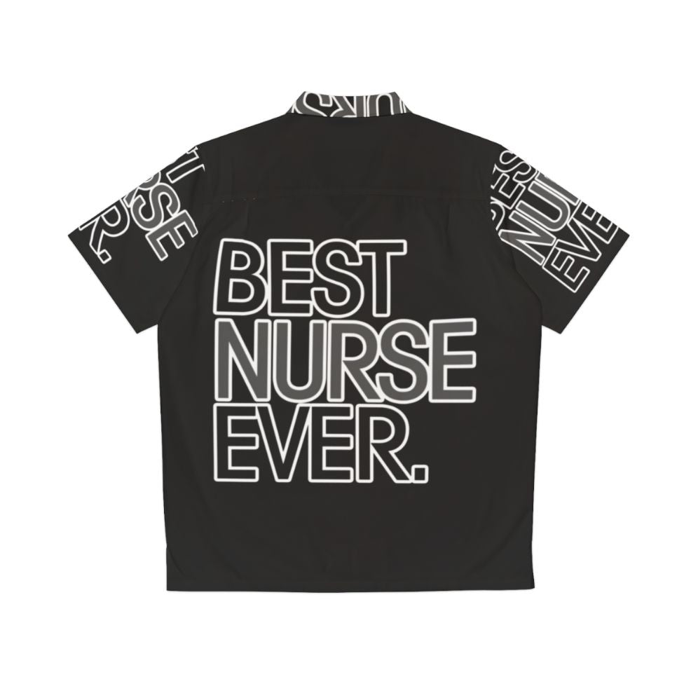 Best Nurse Ever Hawaiian Shirt - Back