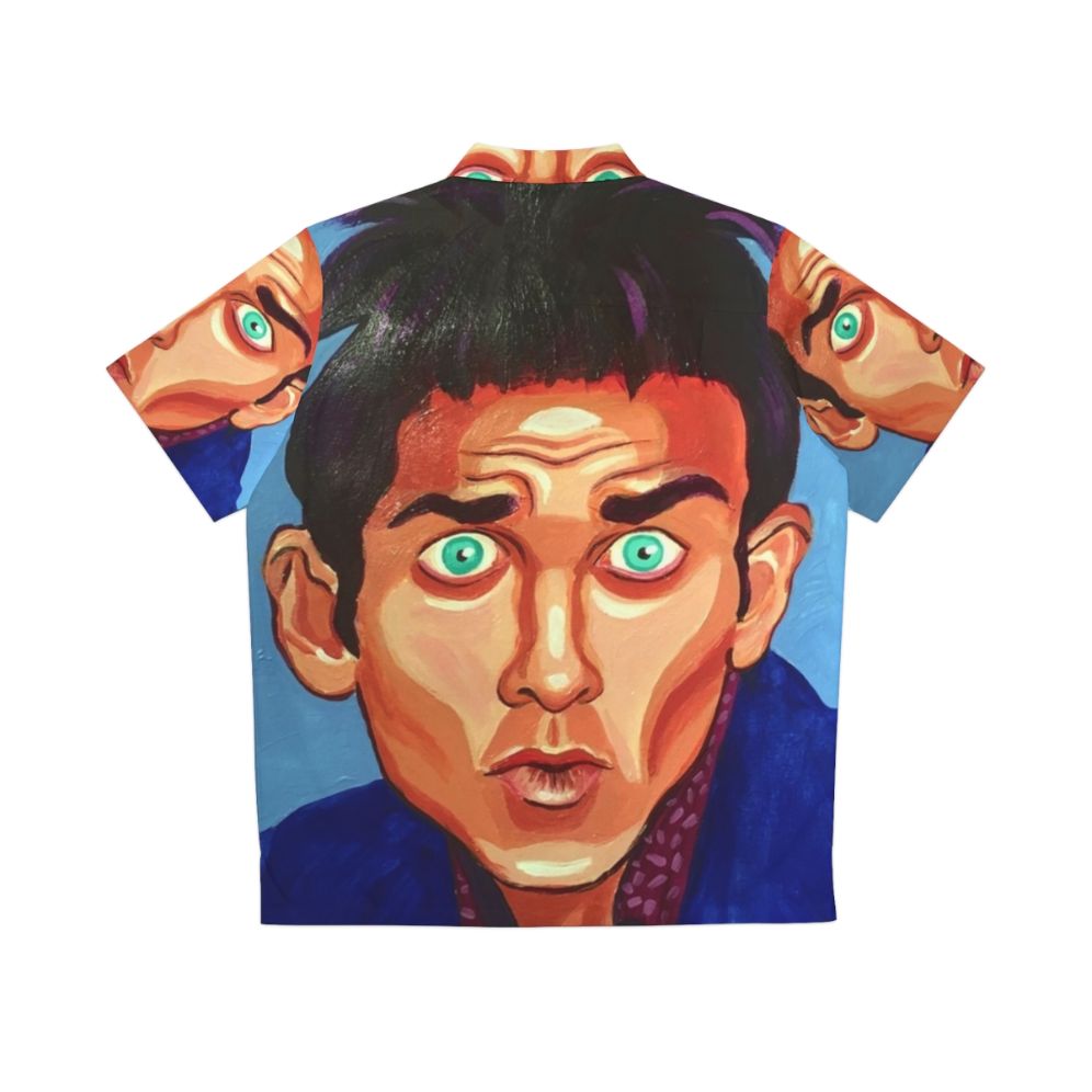 Zoolander Blue Steel Hawaiian Shirt - Back