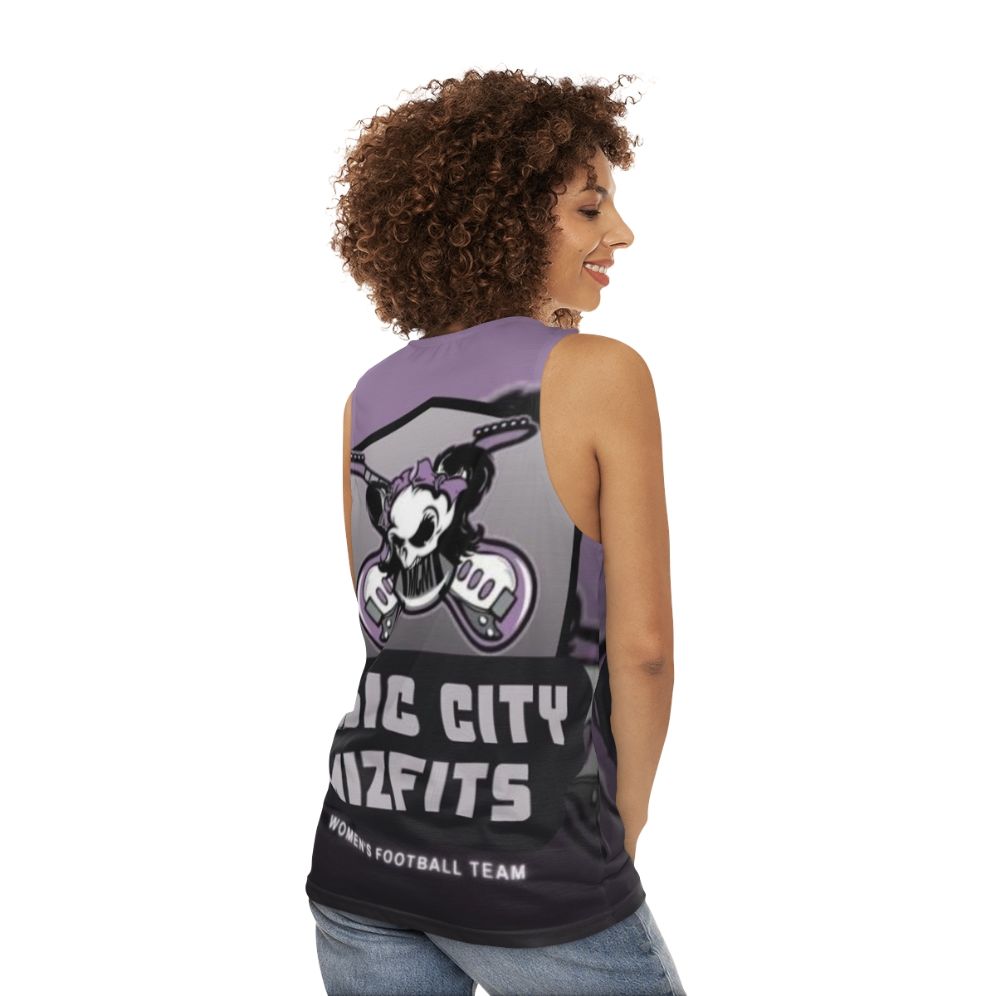 Music City Alternative Logo Unisex Tank Top - women back