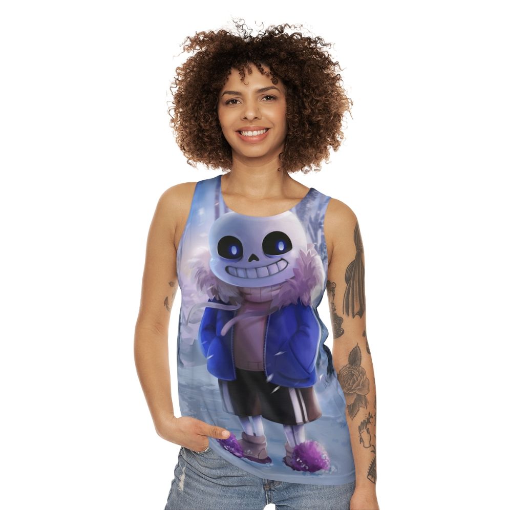 Undertale Sans Unisex Tank Top - women