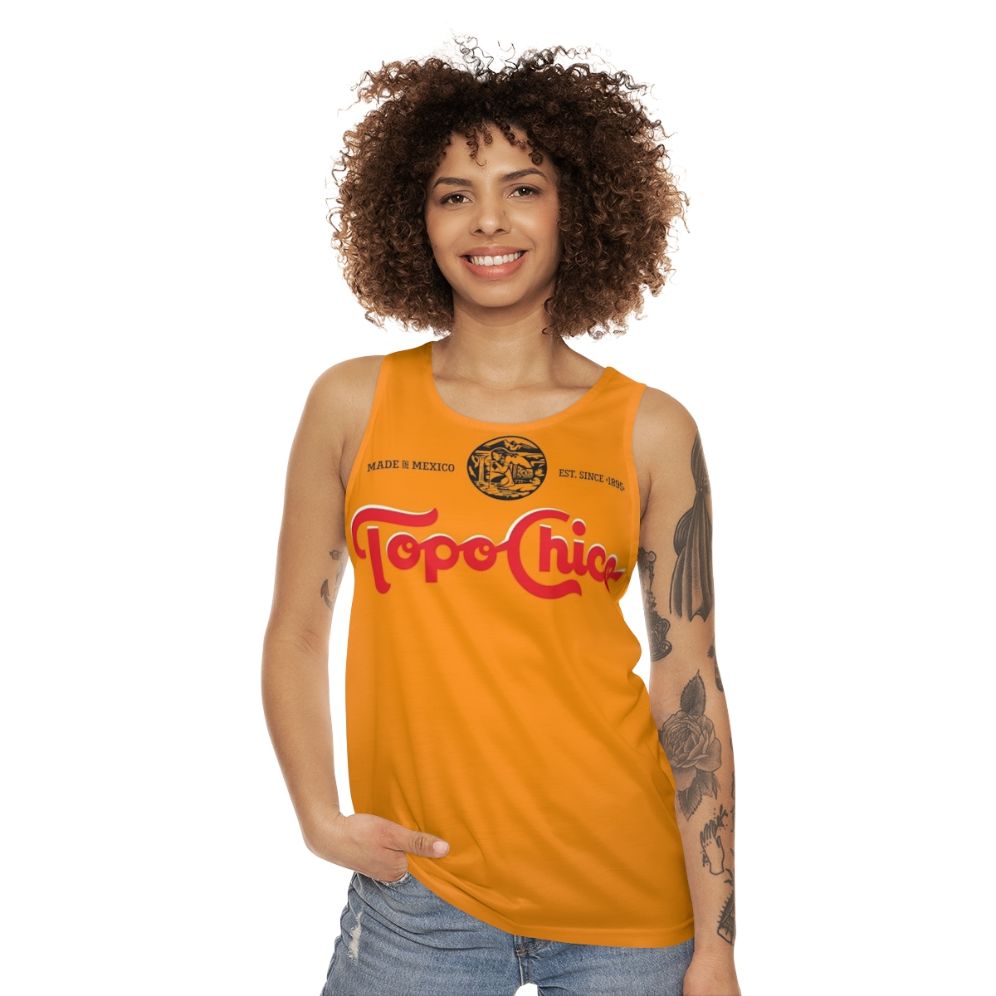 Topographic Topo Chico Unisex Tank Top - women