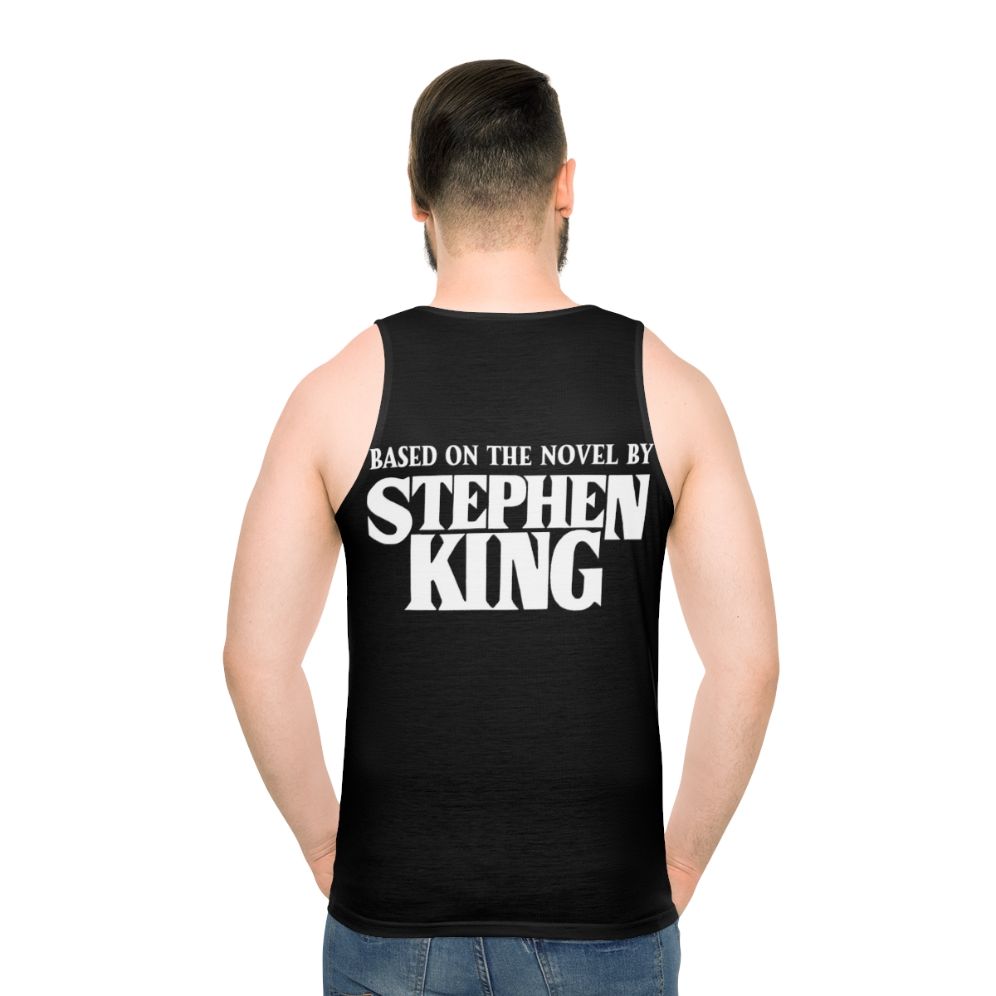 Based On Stephen King's Novels Unisex Tank Top - men back