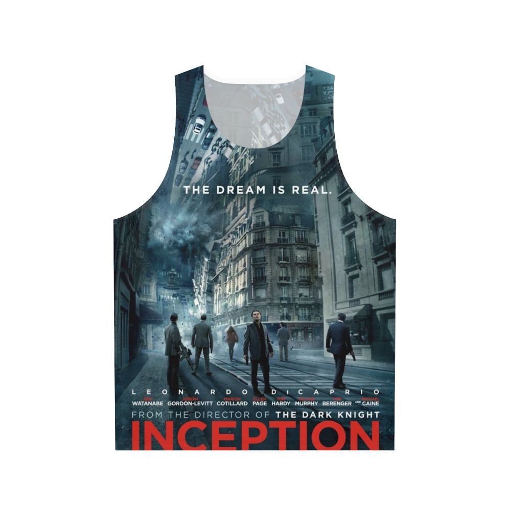 Unisex tank top inspired by the movie Inception