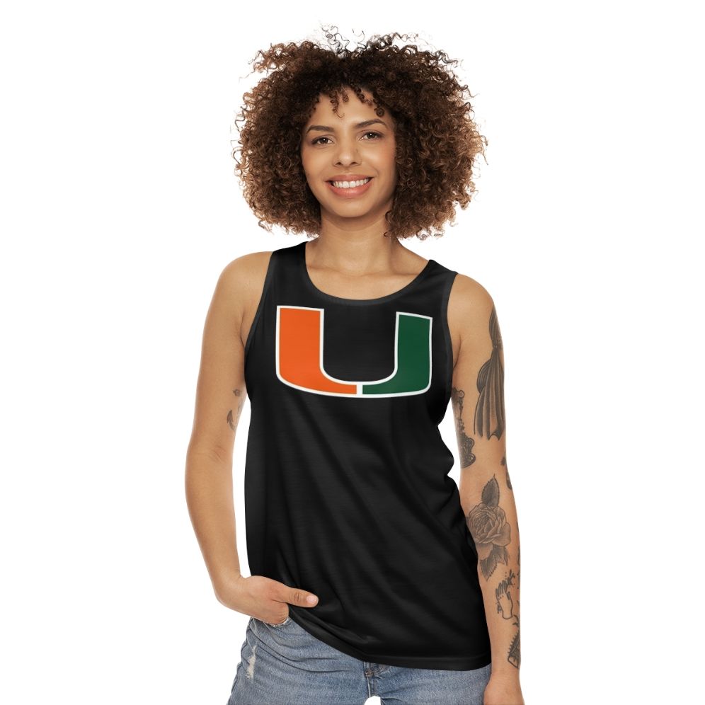 Miami Hurricanes Unisex Sports Tank Top - women