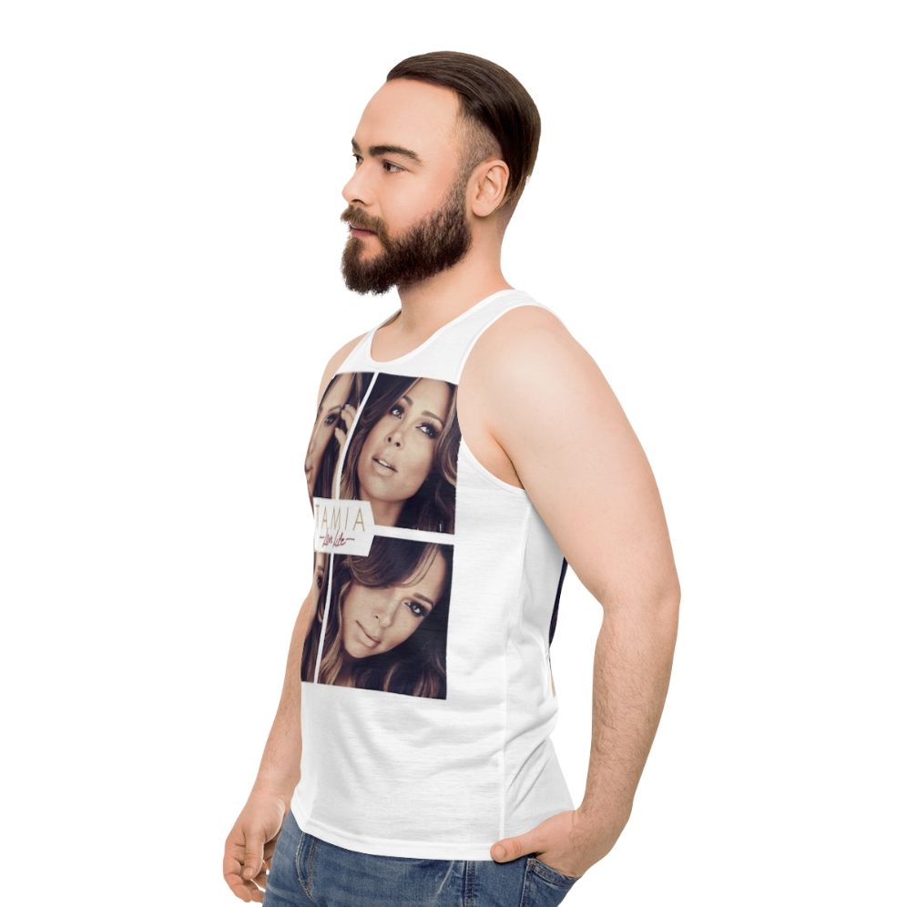 Tamia Fans Unisex Tank Top - men side