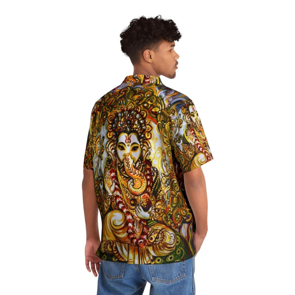 Lord Ganesha Artistic Hawaiian Shirt - People Back