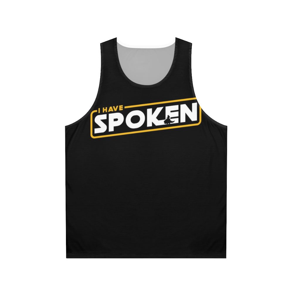 Mandalorian "I Have Spoken" Unisex Tank Top