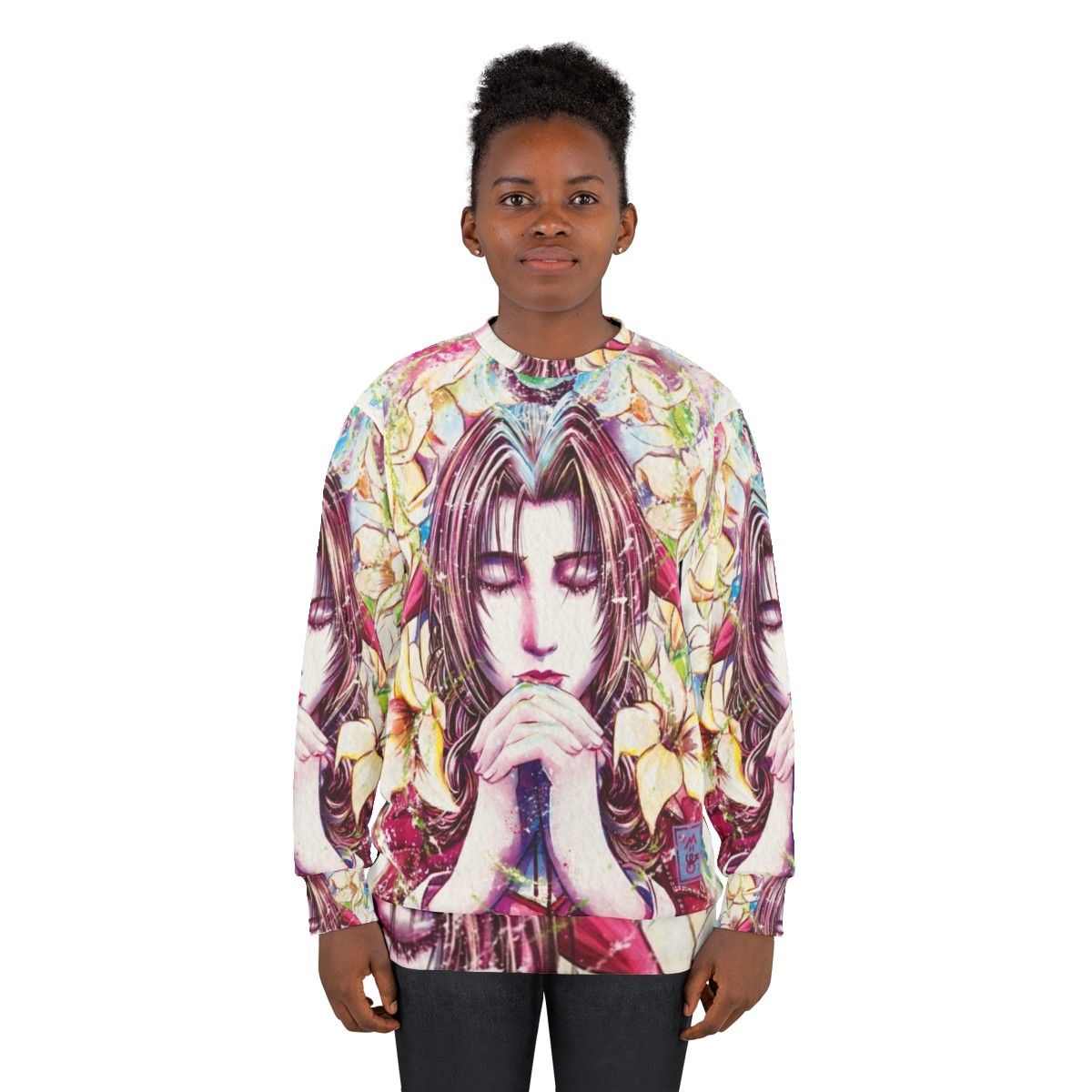 Aerith Gainsborough Final Fantasy VII Sweatshirt - women