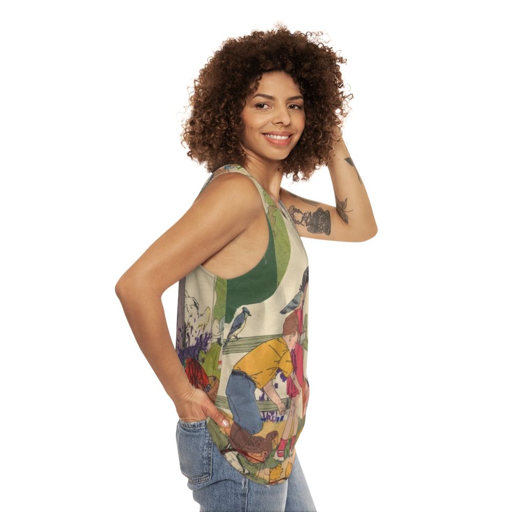 Animal Collective Unisex Tank Top - women side