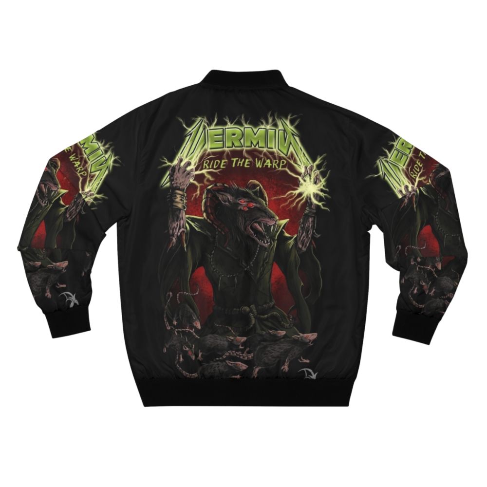 Skaven Vermin Bomber Jacket with Warhammer 40k inspired design - Back