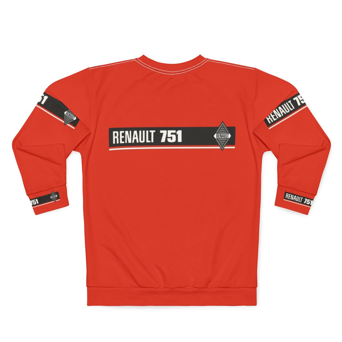 Renault 751 Tractor Sweatshirt - Back