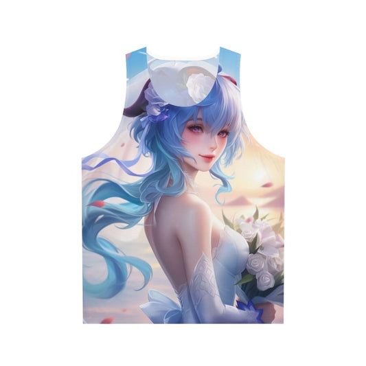 Genshin Impact Ganyu Wedding Dress Unisex Tank Top