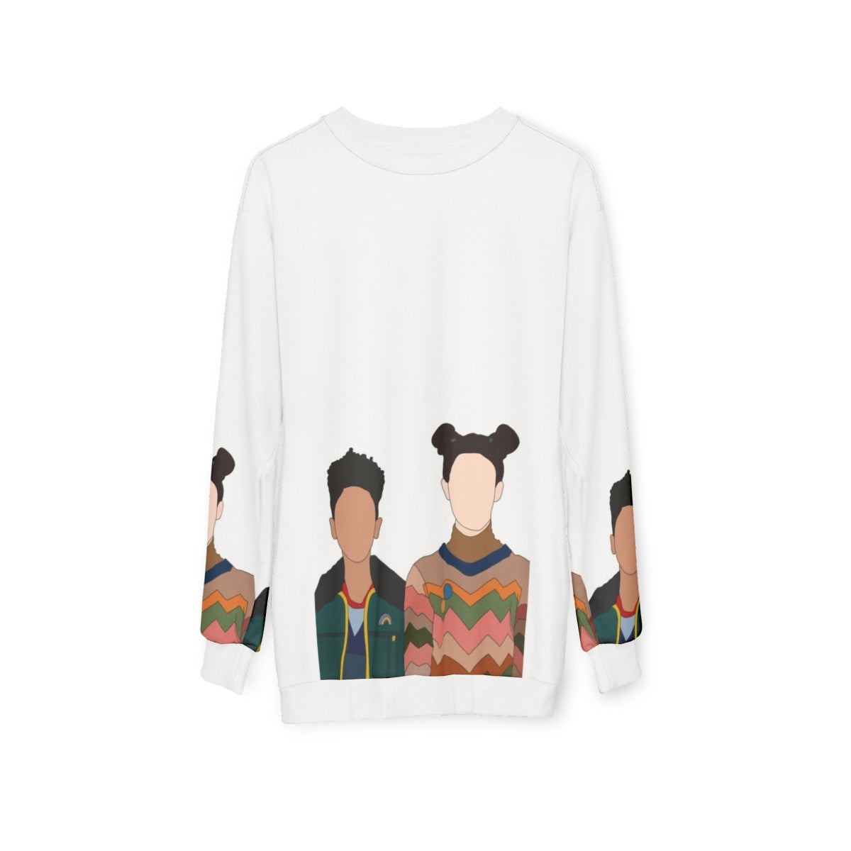 Sex Education Lily and Ola Netflix TV Show Funny Sweatshirt - hanging