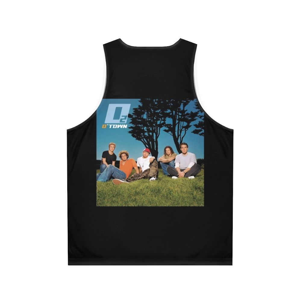 O2 O Town Unisex Music Fan Tank Top - Back