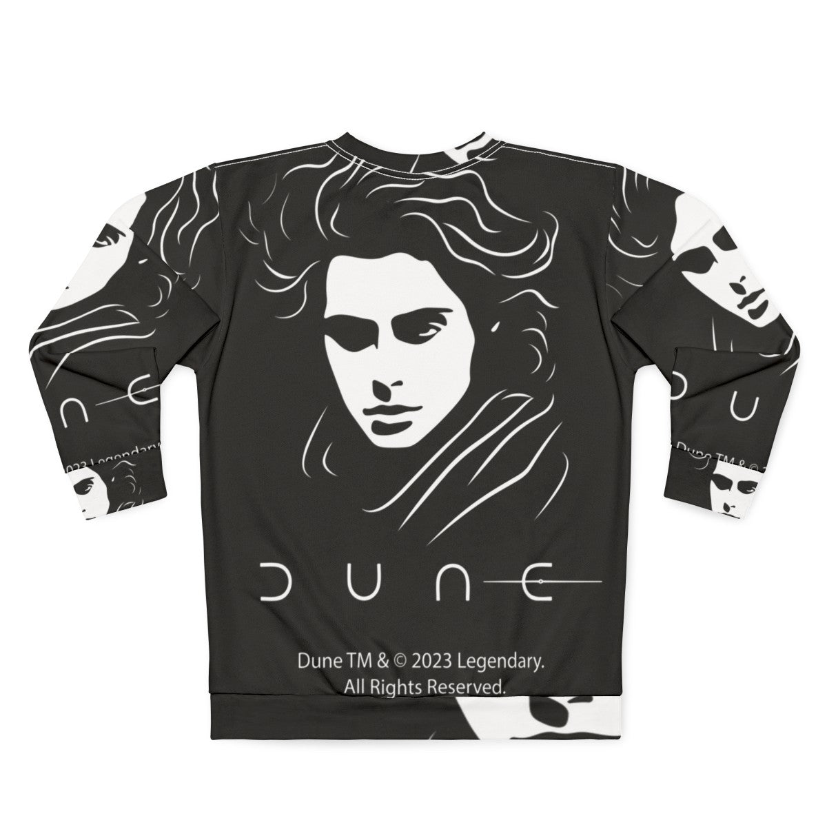 Paul Atreides Dune Movie Sweatshirt - Back