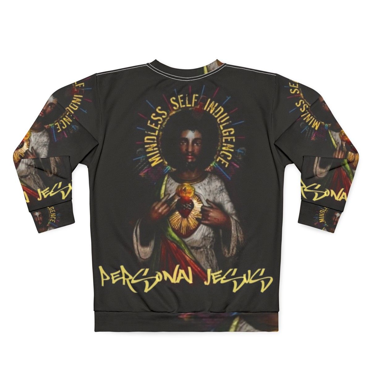 Mindless Self Indulgence Personal Jesus Alternative Music Sweatshirt - Back