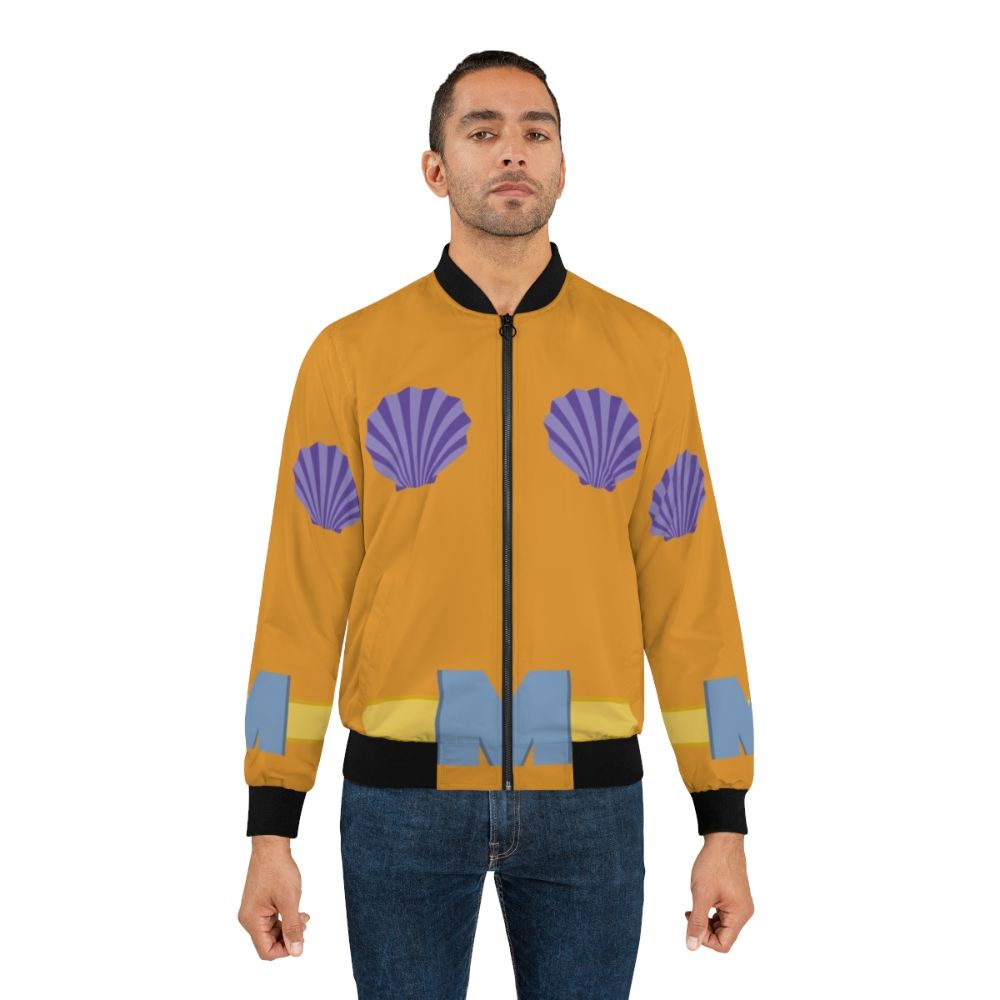 Mermaid Man Bomber Jacket - Spongebob Squarepants Inspired Halloween Costume - Lifestyle