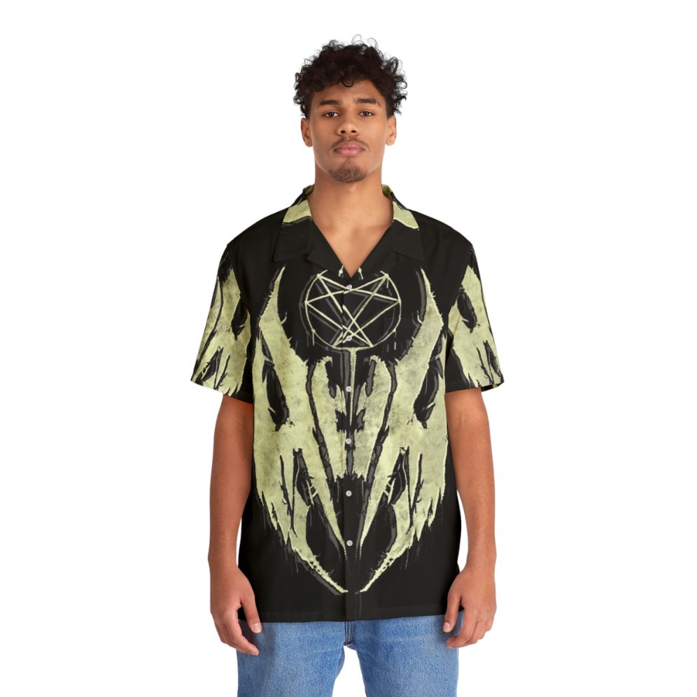 Anomy Istranj Metal Band Logo Hawaiian Shirt - Lifestyle