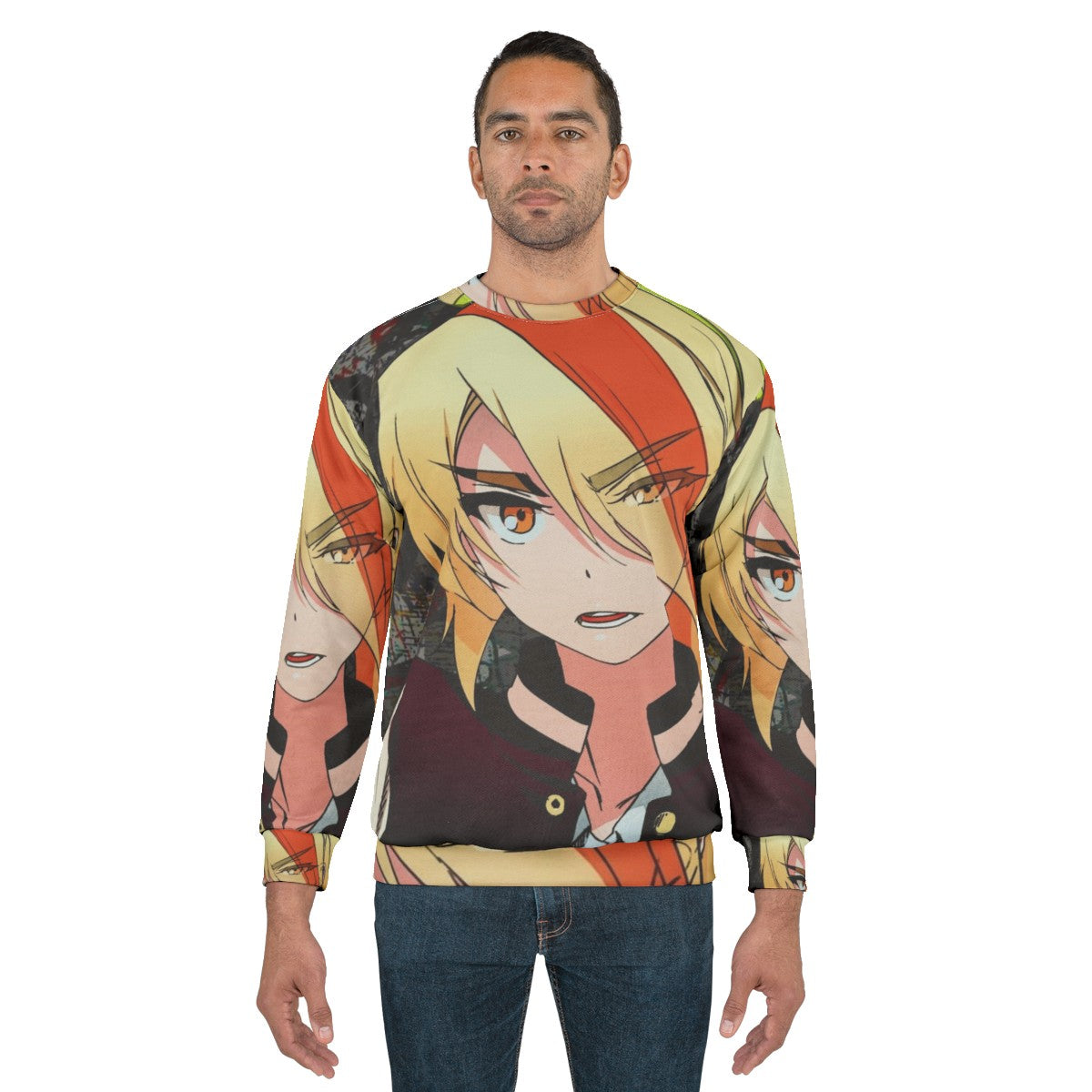 Nikaidou Saki Zombieland Saga Anime Sweatshirt - men