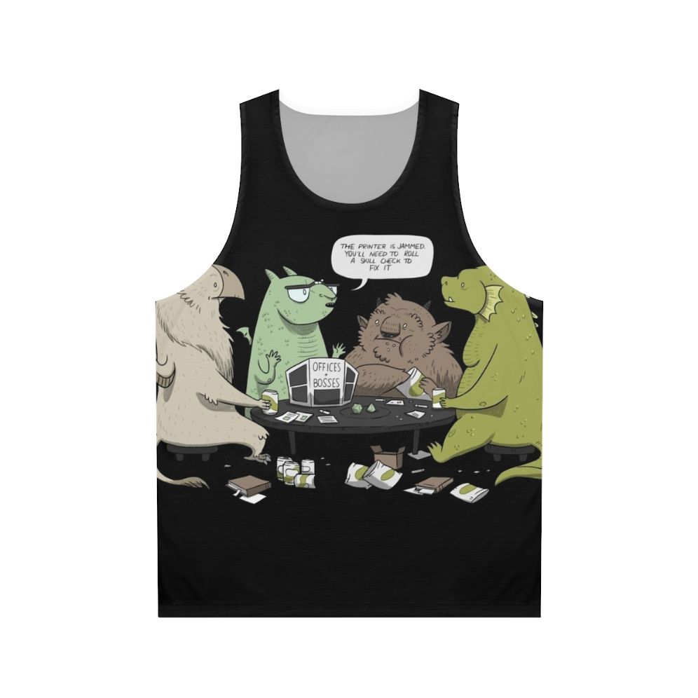 Unisex Monsters Love RPGs Tank Top