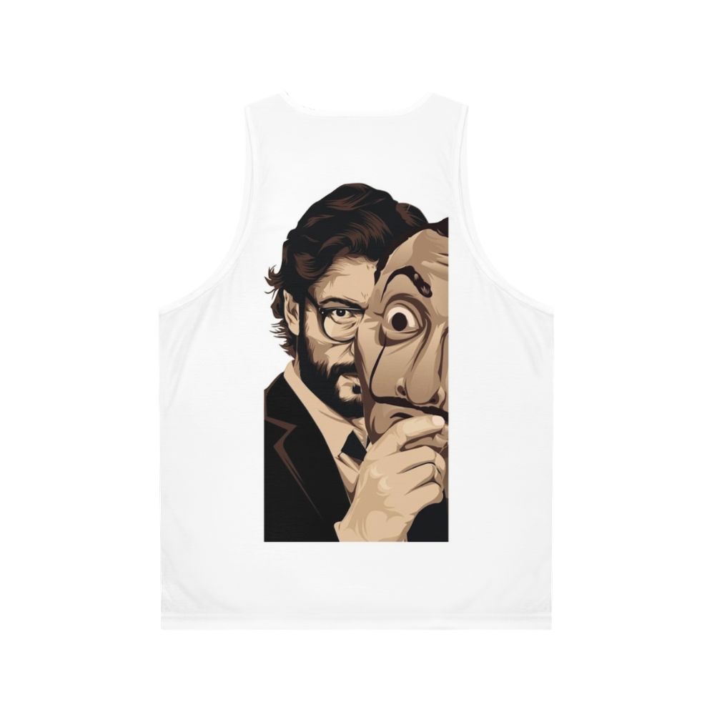 Money Heist Unisex Tank Top - Back