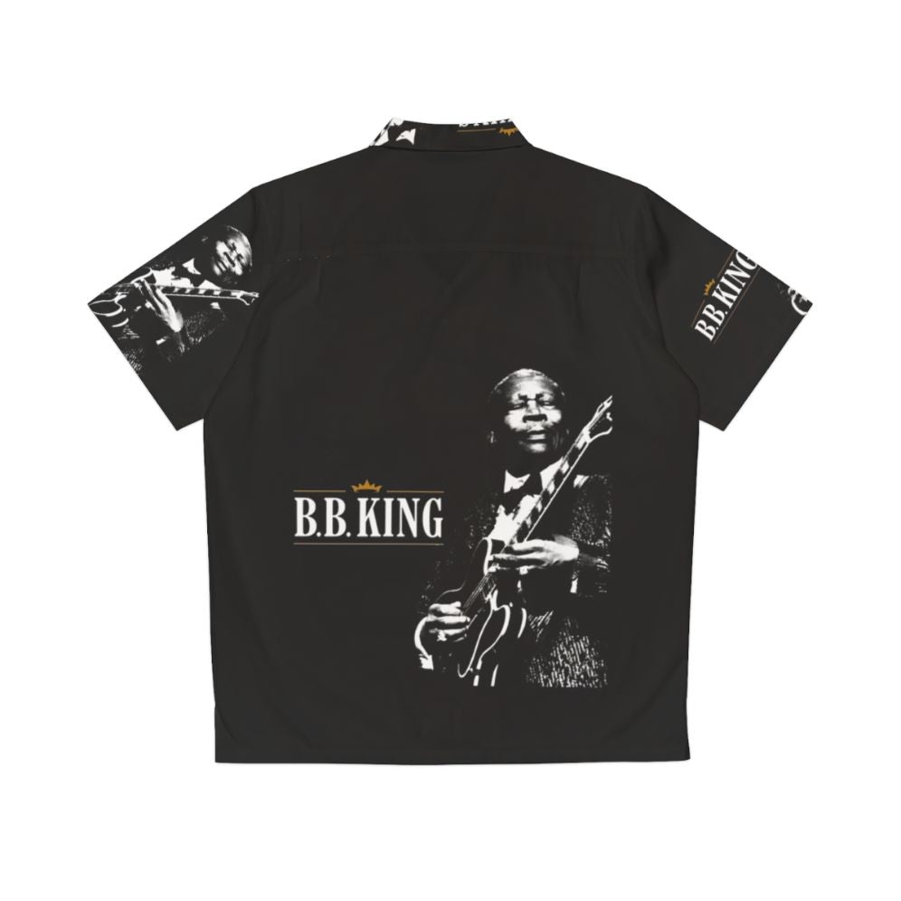 BB King Blues Legend Hawaiian Shirt - Back