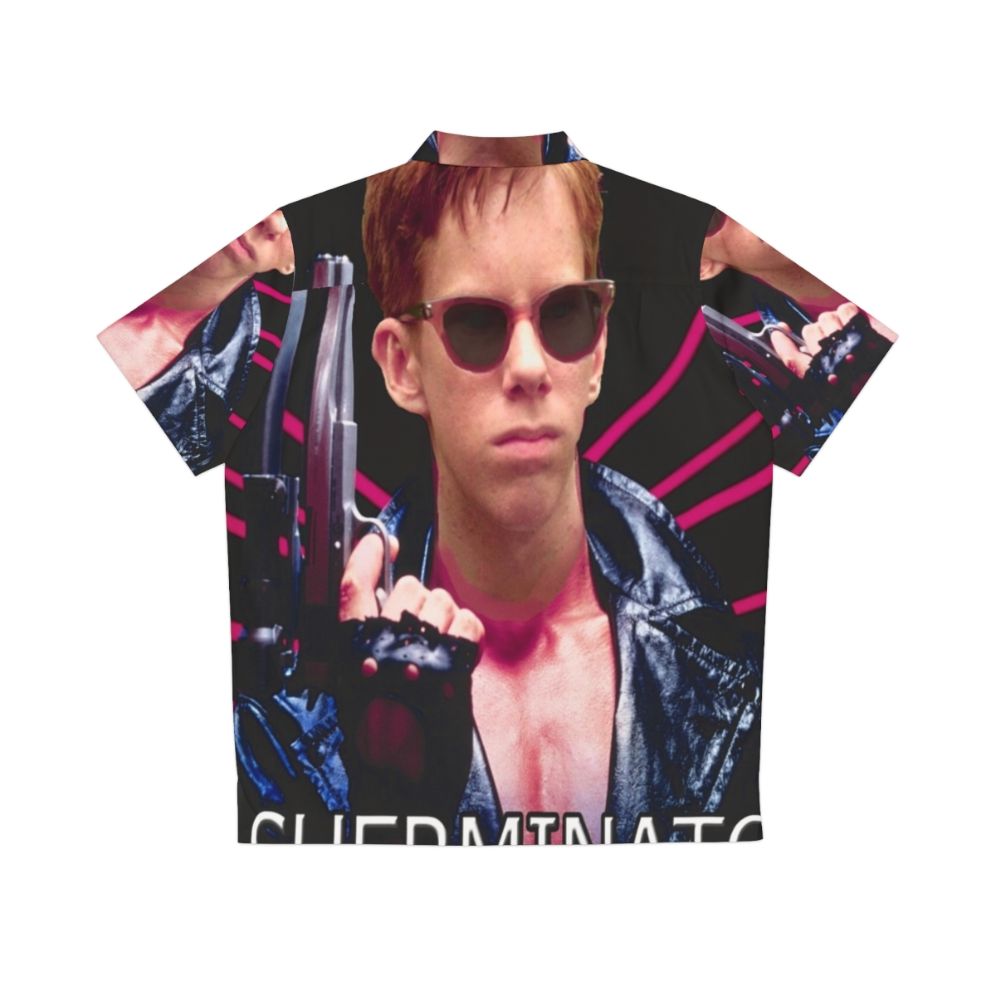 Sherminator Hawaiian Shirt - Back