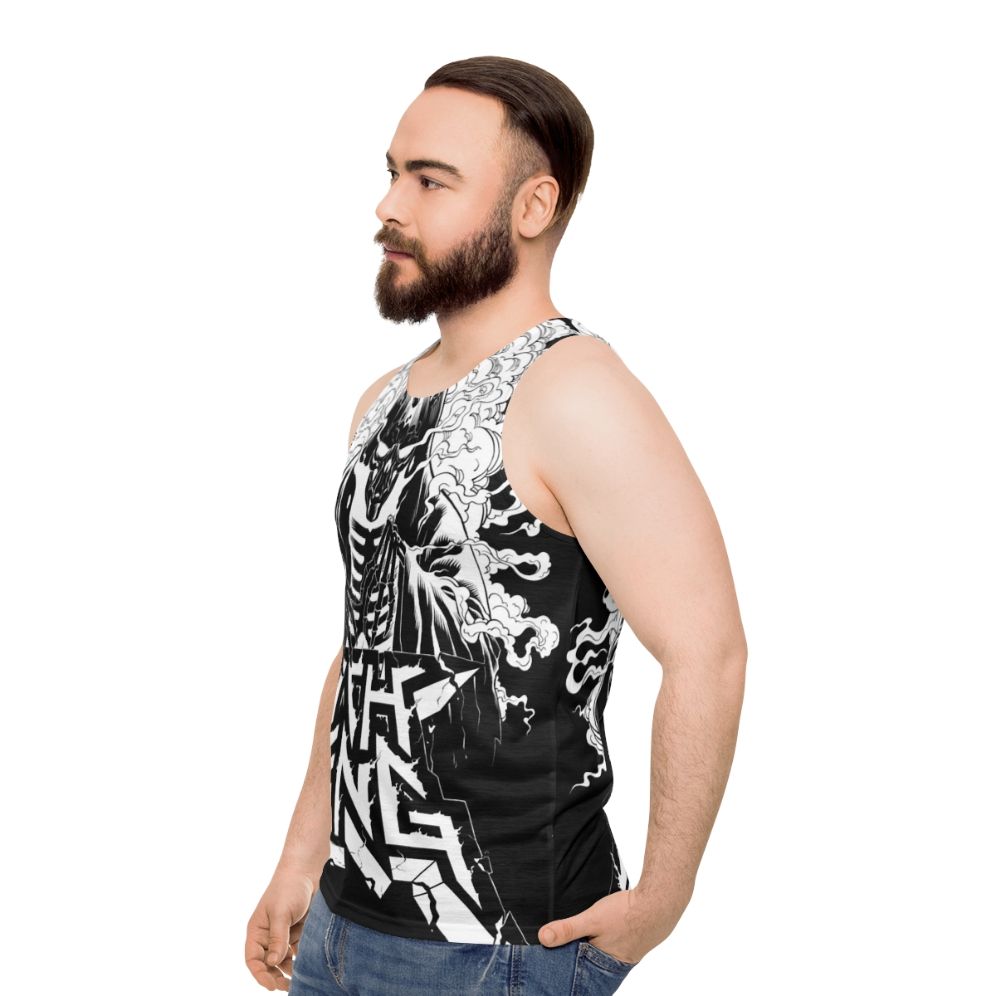 Lich King Nucleomancer Unisex Heavy Metal Tank Top - men side