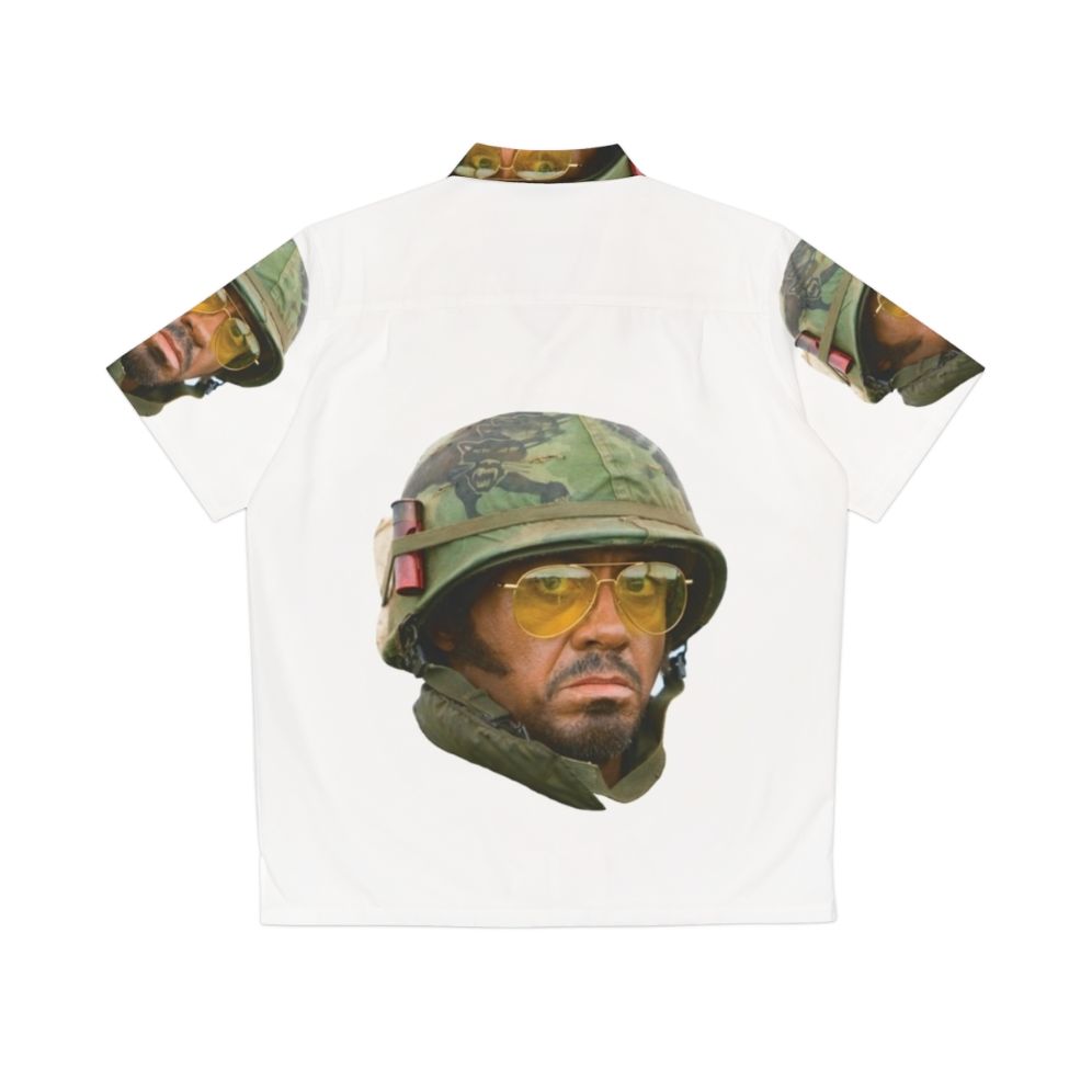 Tropic Thunder Movie Kirk Lazarus Hawaiian Shirt - Back