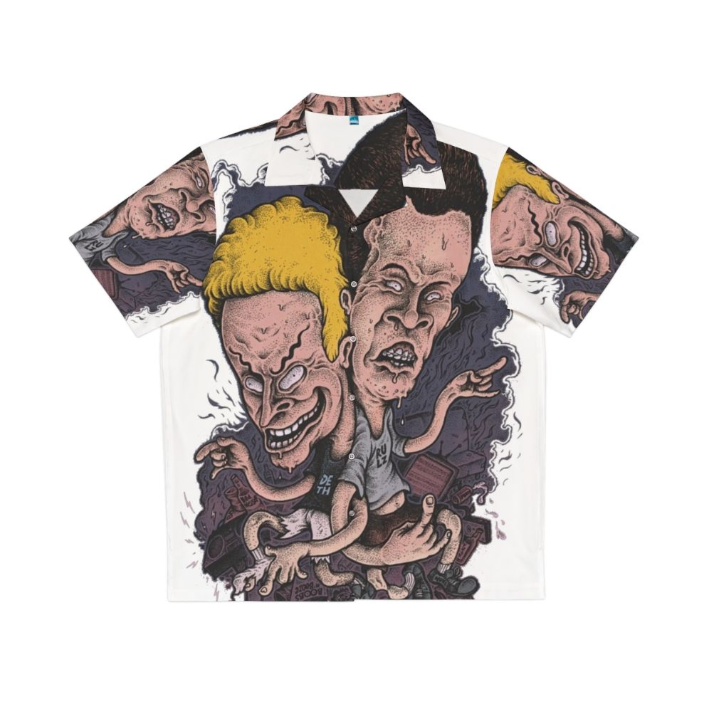 Beavis and Butthead 90s TV Show Hawaiian Shirt